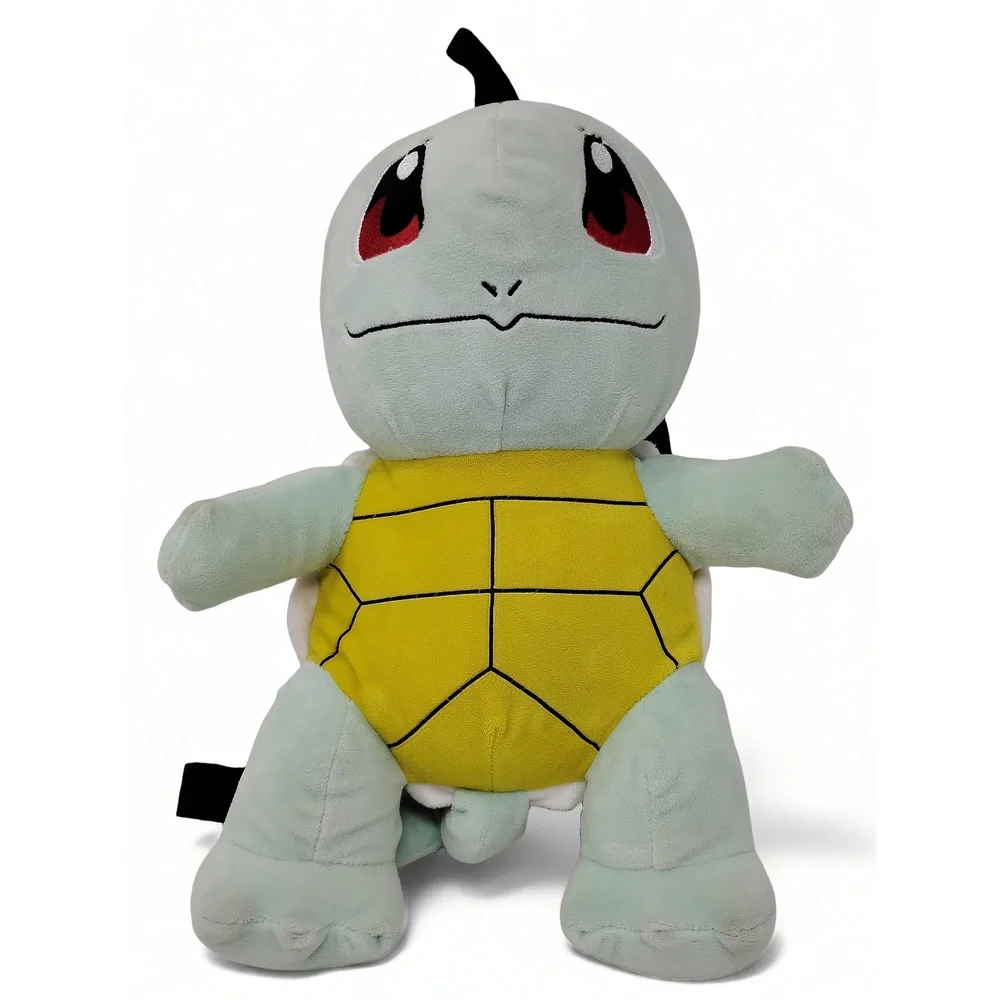 Y2K Streetwear Pokemon Squirtle Plush Backpack FAB Starpoint Nintendo Soft Bag